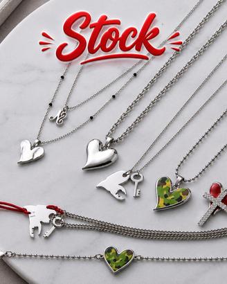 Stock Bigiotteria Acciaio Inox Sweet Years pz. 153