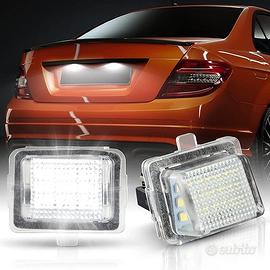 OZ-LAMPE Luce Targa a LED per Mercedes Benz