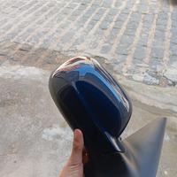 Specchietto retrovisore golf 4 blu