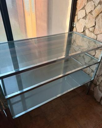 Tavolo/Banco espositore disponibile 3 uguali