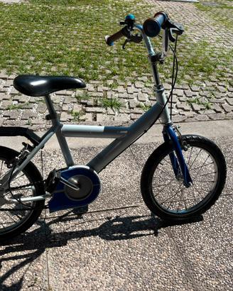 Bici bambino/a 16 pollici pronta all'uso