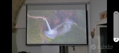 telo motorizzato x videoproiettore 120 pollici 