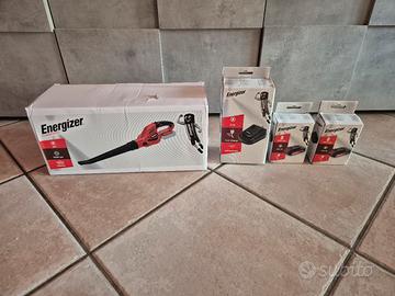 Soffiatore di Foglie Senza Fili Energizer nuovo