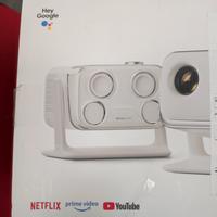 proiettore smart aurzen e telo