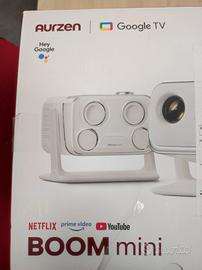 proiettore smart aurzen e telo