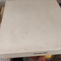 tavolo con sedie sdraio 2 poi sedie da campeggio