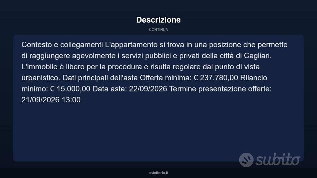 Appartamento – Cagliari, Bonaria - Vista 4