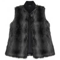 Gilet in eco-pelliccia