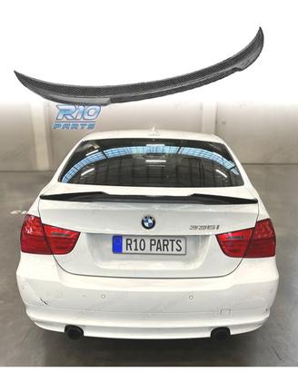 SPOILER ALETTONE BMW E90 LOOK M4 CARBONIO