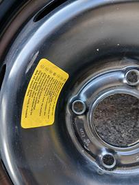 Ruota di scorta C3 o peugeot 208