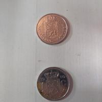 2 Monete Olanda 1 Gulden 1980 – Regina Juliana