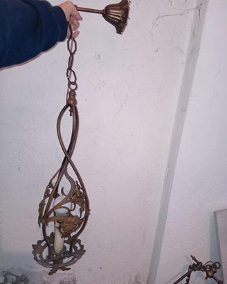 Lampadari antichi in ferro
