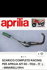 Marmitta aprilia 108 project