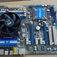 scheda madre P55 extrime4 asrock + processore i5
