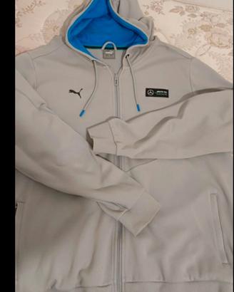 Felpa Puma Con zip cappuccio XXL