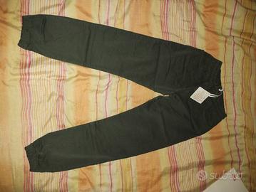 pantalone verde uomo