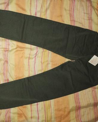 pantalone verde uomo