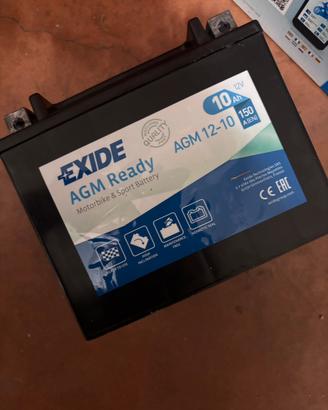 Batteria moto exide agm 12v/10ah