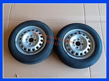 2 Ruote complete 4 STAG 135/80 R13 FIAT Panda