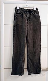 Jeans donna grigio scuro Tg S