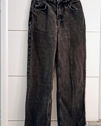 Jeans donna grigio scuro Tg S