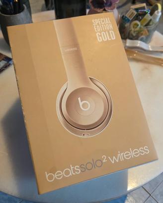 Cuffie Beats Solo 2 Wireless oro complete