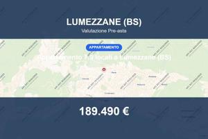 Immobile in asta di 113 m² con box auto a Lumezzan