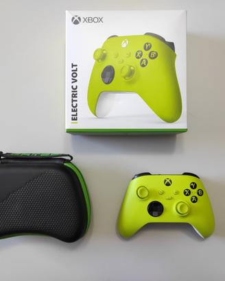 Controller Xbox Electric Volt + Custodia
