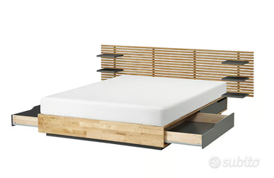 Letto IKEA MANDAL con Testiera 160x200