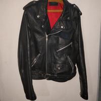 giacca in pelle vintage (chiodo)