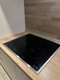 Piano cottura a induzione 4 fuochi da incasso