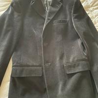 Giacca in velluto nero