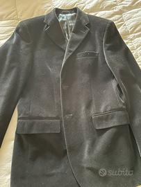 Giacca in velluto nero