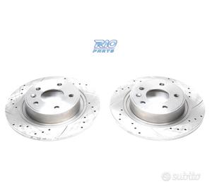 DISCHI FRENO FORATI E SCANALATI PER PEUGEOT