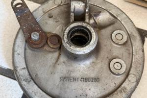 Piatto porta ganasce VESPA px 200