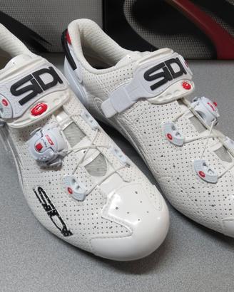 SIDI WIRE CARBON AIR LUCIDO BIANCO BIANCO STRADA