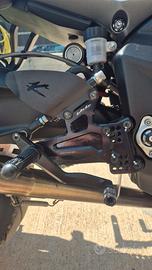 Pedane arretrate Valter Moto per Street Triple 765