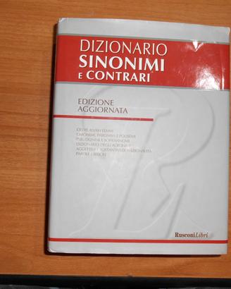 dizionario dei sinonimi e contorni Rusconi Libri