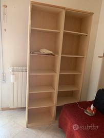 Libreria a due moduli