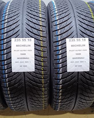 4 GOMME 235 55 18 MICHELIN INV RIF4520