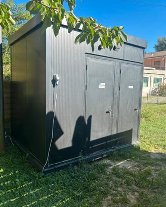Container prefabbricato doppio bagno-WC disabili