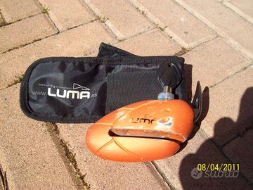 Bloccadisco Moto LUMA - Antifurto Acciaio