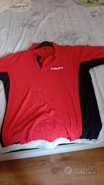 polo a maniche corte marca hilti misura xl 