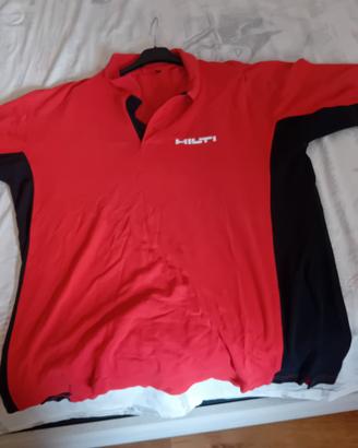 polo a maniche corte marca hilti misura xl 