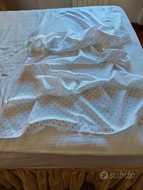 Tendina beige a pois