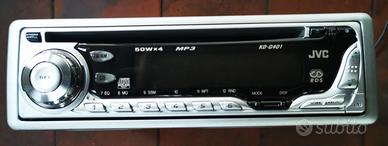 Stereo Auto CD-MP3-Radio-In-Aux 1Din JVC 50Wattx4