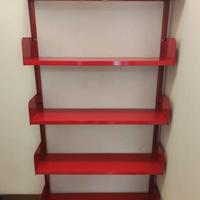 Libreria vintage in metallo