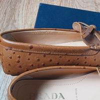 Mocassini pelle Prada