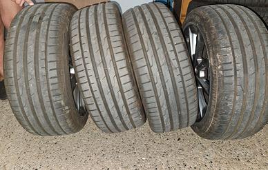 4 gomme estive Roadx 205 45zr17 con cerchi in lega