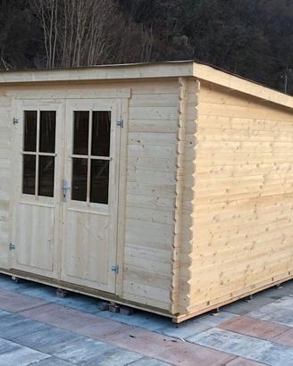 CASETTA DI LEGNO MIAMI  300x300 spess.28mm (CA)